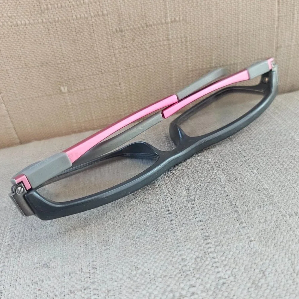 Ray-Ban Young Kid Eyeglasses Frame Black/Gray/Pink Tone Eyewear RB1546 Glasses